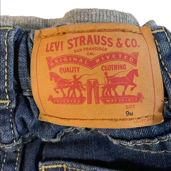 Baby Levi’s Jeans Size 9m - Picture 4 of 7